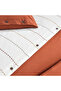 Freda Dowry Set 5 Piece Bedspread Duvet Cover Set Terracotta Tile - 3