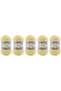 Velluto Velvet Hand Knitting Yarn 100 Gr 5 Pieces Color 013 Baby Yellow