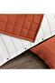 Freda Dowry Set 5 Piece Bedspread Duvet Cover Set Terracotta Tile - 2
