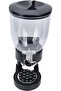 Cereal Dispenser Classic Dry Food Container, 2Litre Kitchen Storage Dispenser Single Black - 5