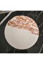Pink Metallic Shimmering Presentation Plate 15 cm Diameter