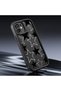 حافظة هاتف من السيليكون المتوافقة مع iPhone 14 Plus مقاومة للصدمات، لون أسود بسيط - 4