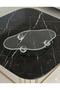 Decorative Glass Organizer Bathroom Coffee Table Top Makeup Organizer Tray Crystal - Diamond Round Model Ball - 5