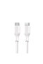 كابل شحن USB-C إلى iPhone من Robust Line، 1 متر، 30 وات - أبيض
