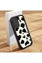Simple Black Color Phone Case for Samsung Galaxy A72 Compatible Silicone Material Shockproof - 2