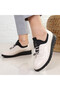 pantofi casual crem deschis - 6