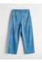 Indigo Balloon Fit Women's Jean Pants - 6
