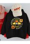 Oversized Children's Sweatshirt – Born to Fly Airplane Printed