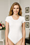 Women's Cotton Half Sleeve Snap Fastener Bodysuit (5 Pieces) - 2