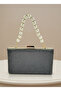 Black Color Matte Anti-Scratch Leather Pearl Detail - 3