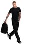 24Ke013-Syh Conforto3 Men's Black Sleeve T-Shirt - 3