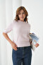 Women's Crew Neck Wool Blend Knitwear Sweater 8563Sw.Mng - 6
