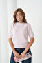 Women's Crew Neck Wool Blend Knitwear Sweater 8563Sw.Mng - 3
