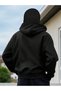 Double Layer K Hooded Zippered Sweatshirt for Men, - 2
