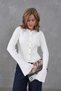 Women's Crew Neck Spanish Sleeve Button Closure K Ribbed Knit Knitwear Jacket 12280.Lnz - 6