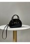 Stylish Women's Bag with Crossbody Strap, Women's Shoulder Bag, Black Bag, Handbag - 2