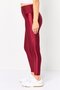 Women Sportswear Fit Training Ankle Leggings, Maroon - 4