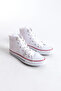 Jy0423 Ax Lace-Up Linen Fabric Men's Casual Sneaker Shoes Kbt - White - 5