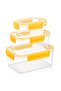 Rectangular Chef Box Set of 3 (375ml 800ml 1700 ml) - 3