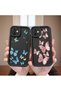 iPhone 15 Compatible Colorful Butterfly Anti-Drop Soft Silicone Phone Case - 4