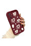 Xiaomi Redmi Note 10 Pro Compatible Silicone Material Shockproof Simple Burgundy Phone Case - 4