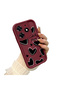 Tecno Spark 10 Pro 4g Compatible Silicone Material Shockproof Simple Burgundy Phone Case - 3
