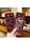 Xiaomi Redmi Note 12 Pro 4g Compatible Silicone Material Shockproof Simple Burgundy Phone Case - 8