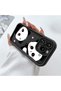 Anti-Think Simplicity Soft Silicone Phone Case for iPhone 11 Compatible Panda - 8
