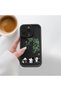 Anti-Think Simplicity Soft Silicone Phone Case for iPhone 11 Compatible Panda - 7