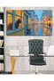 Black Cat and Street One Piece Canvas - Canvas Painting - 3