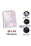 28X37+5 Berrak O.P.P. Dust-Free Adhesive Tape Storage Bag (100 Pieces)