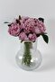 Artificial Luxurious Ribbed 11-Piece Erengül Bouquet Lilac - 2