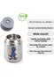 Patterned Dinosaur Thermos 450ml Baby Food Storage Thermos Vacuum Thermos - 4