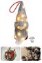 Işıklıgnome Christmas Ornament Christmas Figure Lucky Dwarf New Year Santa Claus Long Hat Gnome Stitched