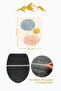 Modern Patterned Digital Printing 3-Piece Bathroom Mat Set Washable Non-Slip Base Toilet Set Klz00 - 4