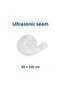Economic White Stretch Cloth Cover 50 Pieces - 3