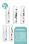 5Pcs Transparent Makeup Jewelry and Accessories Box Pen Holder Toothbrush Holder Practical Organizer