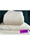 Merinos Modern Line 3 Piece Blanket Double Size Ecru - 2