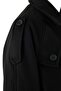 Siyah Oversize Büyük Beden Kaban TWOAW26DD00008 - 4