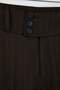 Kahverengi Çizgili Bel Detaylı Extra Geniş Paça Wide Leg Dokuma Pantolon TWOAW26PL00168 - 6