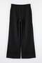 Siyah Wide Leg/Geniş Paça Yüksek Bel Dokuma  Pantolon TWOAW23PL00302 - 8