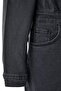 Antrasit Comfort Denim Büyük Beden Elbise - 4