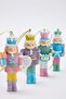 4-Piece Christmas Lead Soldier Tree Ornament 8cm Tphaw26Ys00013 - 2
