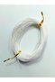 1 mm 20 Inch White Color Parachute Cord Macrame Bracelet Necklace Beading Jewelry Design Hair Braiding Cord - 6