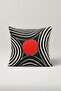 Focus Point Throw Pillow Cover 45X45 cm