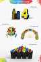 Superhero Birthday Party Set (3 Years Old, 4 Years Old, 5 Years Old Spider-Man Birthday Concept) - Midi - 5