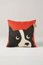 Cute Dog Figured Throw Pillow Cover 45X45 cm