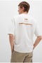 0612913 Printed T-Shirt Short Sleeve T-Shirt Men's T-Shirt White - 6