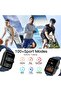 Active Smartwatch for Men & Women, Fitness & Heart Rate Tracker, IP67 Waterproof – Blue - 4