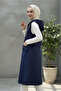 Women's Hooded Long Quilted Vest - Lvr006 - 3